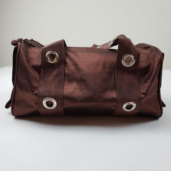 Five Pocket Fair Trade Brown Purse - Picture 1 of 5